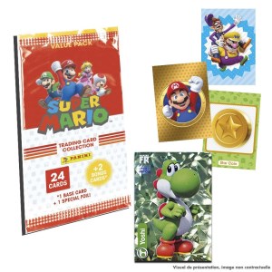 Super Mario Trading Card Collection - Value Pack 24 cartes - 2 bonus (x2) (cover)